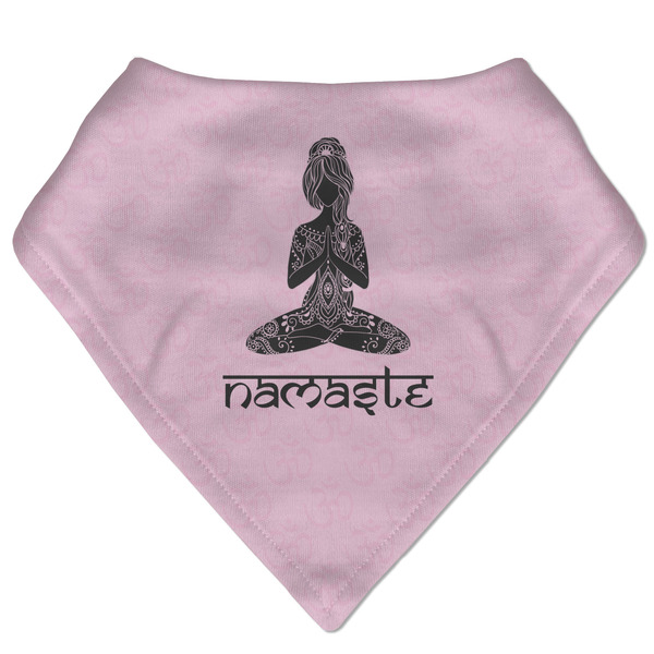 Custom Lotus Pose Bandana Bib