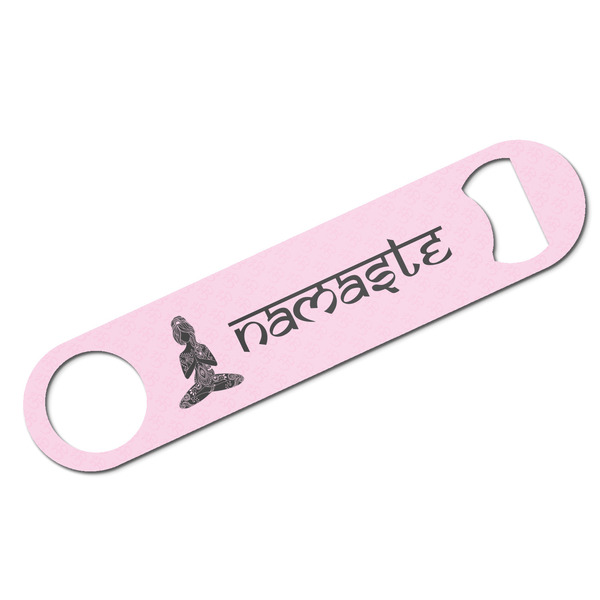 Custom Lotus Pose Bar Bottle Opener