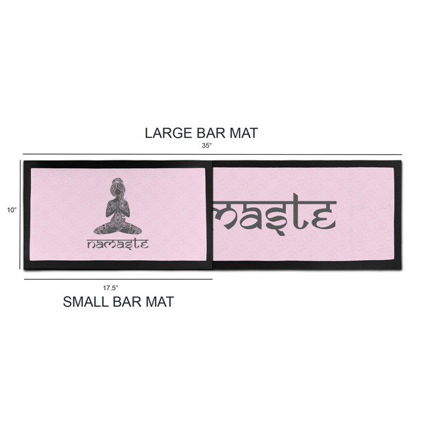 Lotus Pose Bar Mats - Sizing Chart