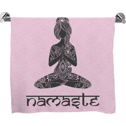 Lotus Pose Bath Towel (Personalized)