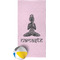 Lotus Pose Beach Towel (Personalized)
