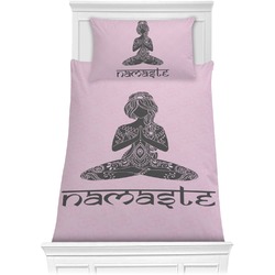 Lotus Pose Comforter Set - Twin XL (Personalized)