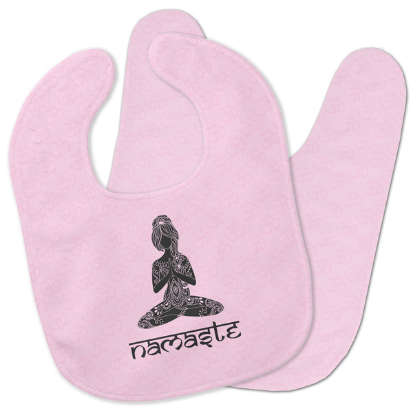 Custom Lotus Pose Baby Bib