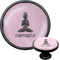 Lotus Pose Cabinet Knob (Black) (Personalized)