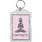 Lotus Pose Bling Keychain (Personalized)