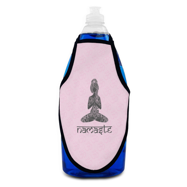 Lotus Pose Bottle Apron - Soap - FRONT