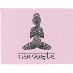 Lotus Pose Woven Fabric Placemat - Twill