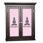 Lotus Pose Cabinet Decal - XLarge (Personalized)