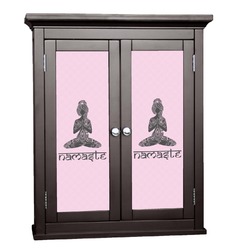 Lotus Pose Cabinet Decal - Custom Size (Personalized)
