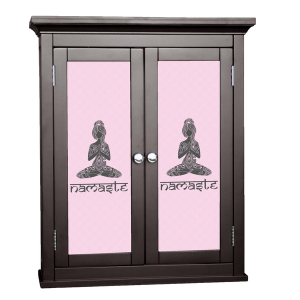 Custom Lotus Pose Cabinet Decal - Custom Size (Personalized)