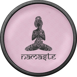 Lotus Pose Cabinet Knob (Black) (Personalized)