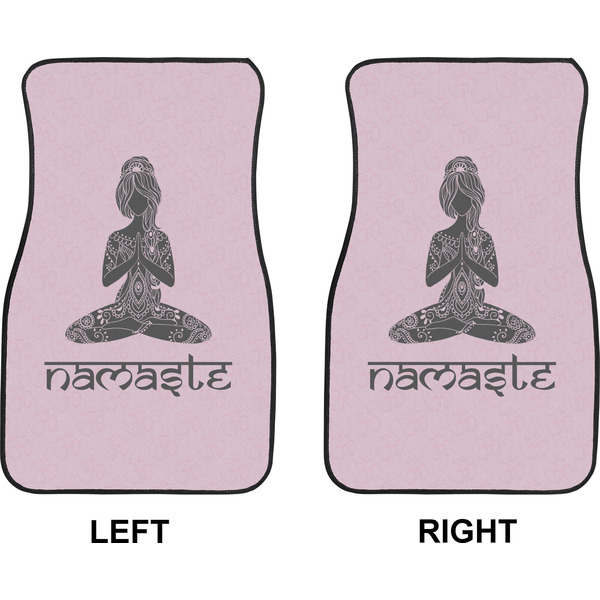 Lotus Pose Car Mat Front - Approval