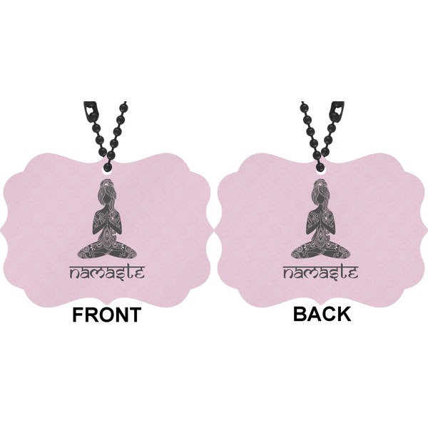 Lotus Pose Car Ornament (Approval)