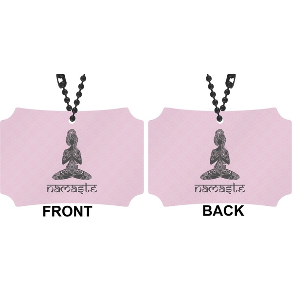 Lotus Pose Car Ornament - Berlin (Approval)