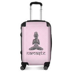 Lotus Pose Suitcase - 20" Carry On (Personalized)