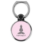 Lotus Pose Cell Phone Ring Stand & Holder (Personalized)