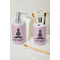 Lotus Pose Ceramic Bathroom Accessories - LIFESTYLE (toothbrush holder & soap dispenser)