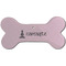 Lotus Pose Ceramic Dog Ornament - Front