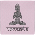 Lotus Pose Ceramic Tile Hot Pad (Personalized)