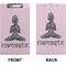 Lotus Pose Clipboard (Legal) (Front + Back)