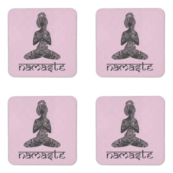 Lotus Pose Coaster Set - APPROVAL