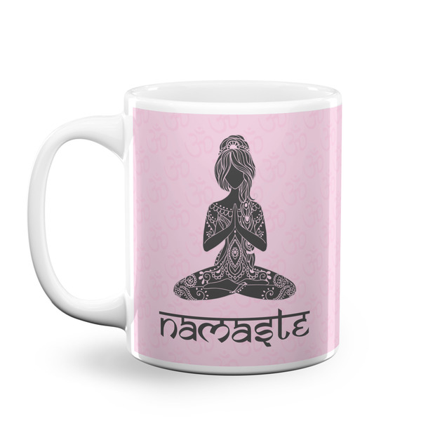 Custom Lotus Pose Coffee Mug