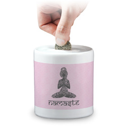 Lotus Pose Coin Bank (Personalized)