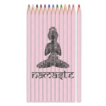 Lotus Pose Colored Pencils