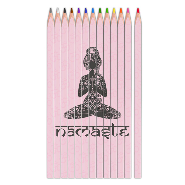 Custom Lotus Pose Colored Pencils