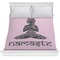 Lotus Pose Comforter - Full / Queen (Personalized)