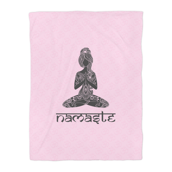 Lotus Pose Comforter - Twin - Front