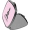 Lotus Pose Compact Mirror (Side View)
