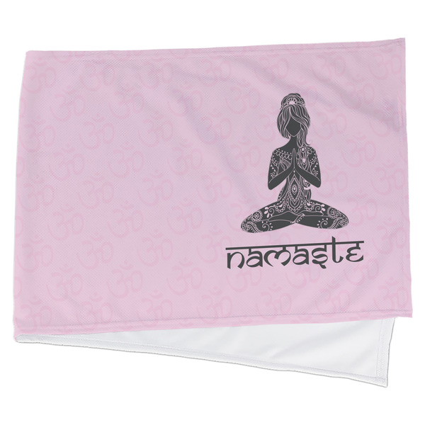 Custom Lotus Pose Cooling Towel