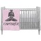 Lotus Pose Crib Comforter / Quilt (Personalized)