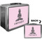 Lotus Pose Custom Lunch Box / Tin Approval