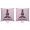 Lotus Pose Decorative Pillow Case - Approval