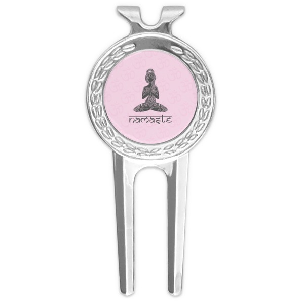 Custom Lotus Pose Golf Divot Tool & Ball Marker (Personalized)