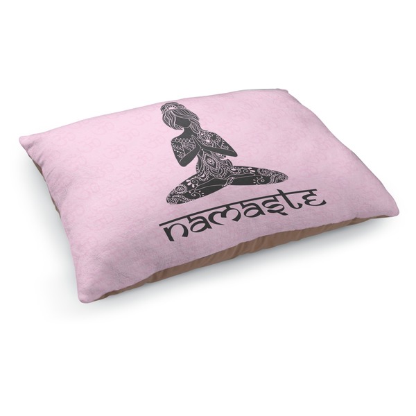 Custom Lotus Pose Dog Bed - Medium