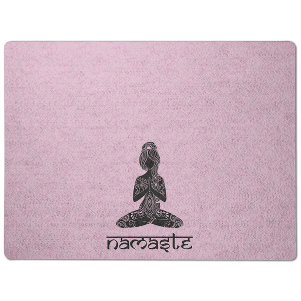Lotus Pose Dog Food Mat - Medium without bowls