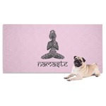 Lotus Pose Dog Towel (Personalized)