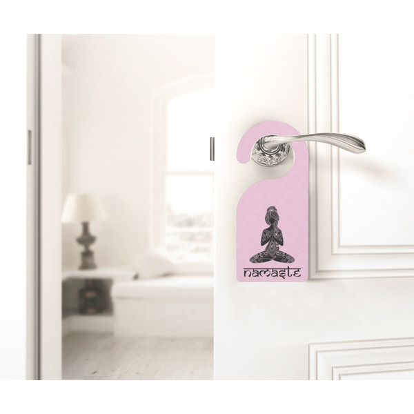 Lotus Pose Door Hanger - LIFESTYLE