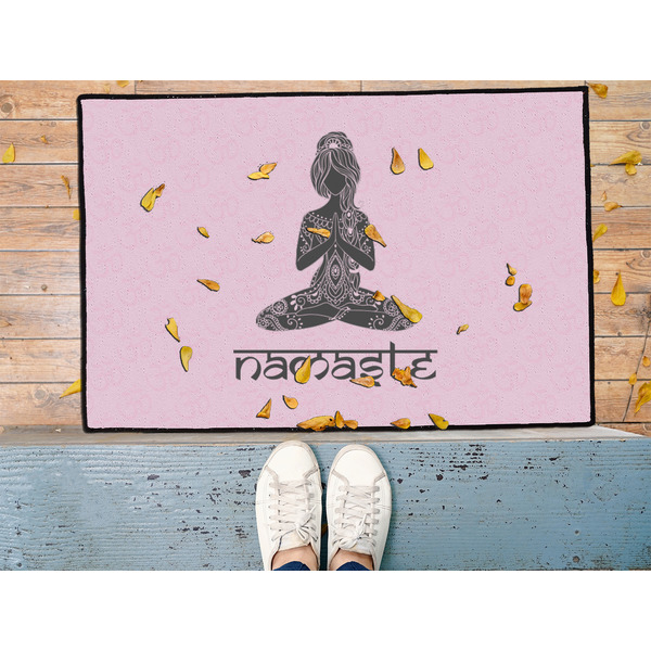 Lotus Pose Door Mat - LIFESTYLE (Med)
