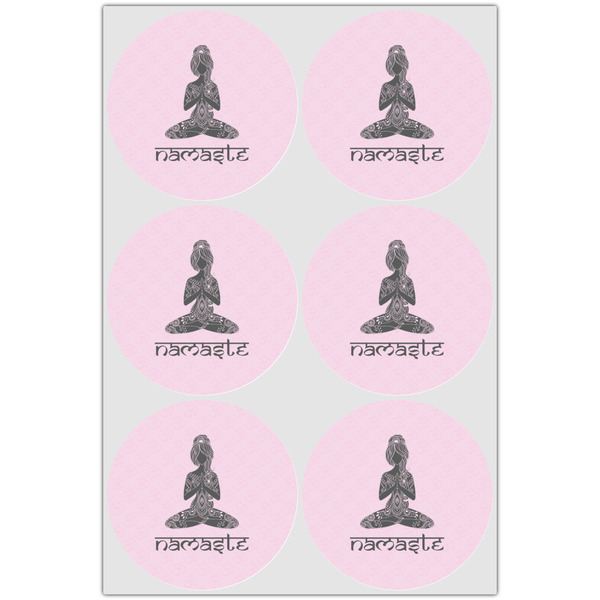 Lotus Pose Drink Topper - Large - Set of 6