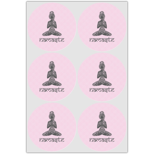 Lotus Pose Drink Topper - XLarge - Set of 6