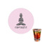 Lotus Pose Drink Topper - XSmall - Single with Drink