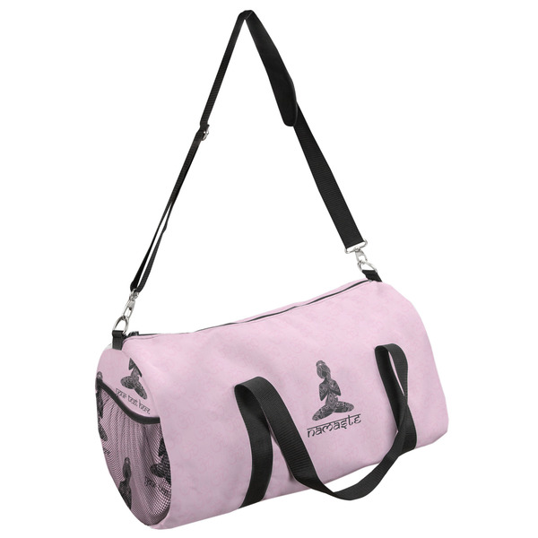 Custom Lotus Pose Duffel Bag - Small (Personalized)