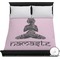 Lotus Pose Duvet Cover - Full / Queen (Personalized)