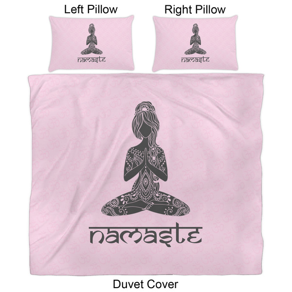 Lotus Pose Duvet Cover Set - King - Approval