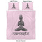 Lotus Pose Duvet Cover Set - Queen - Approval