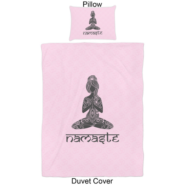 Lotus Pose Duvet Cover Set - Twin - Approval
